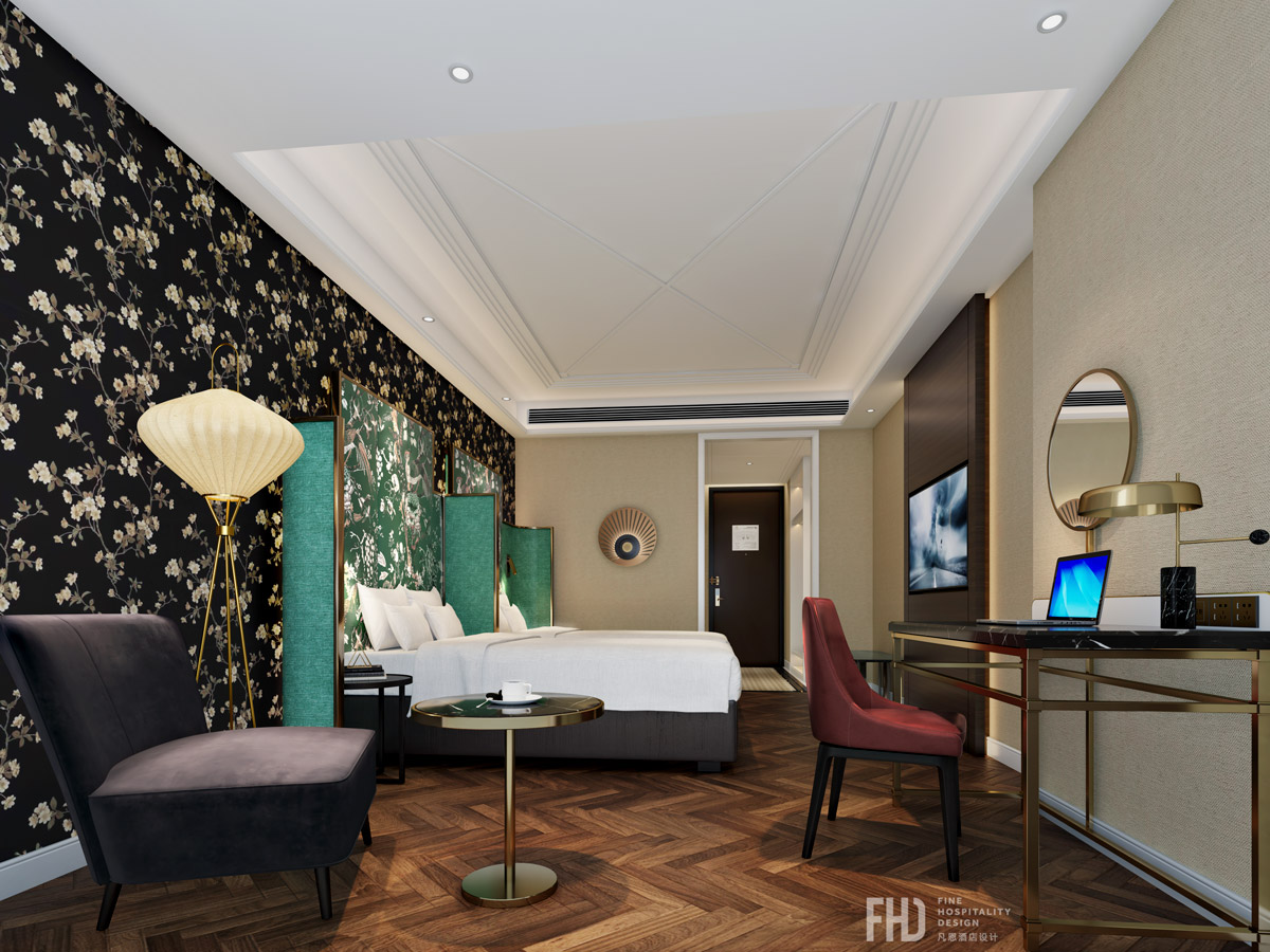 极简商务酒店设计，创造简单、优雅的室内空间氛围